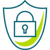 Keepbit Cybersicherheit Icon DNS Threat Intelligence 100x100