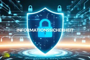 Informationssicherheit - Schloss und Schild