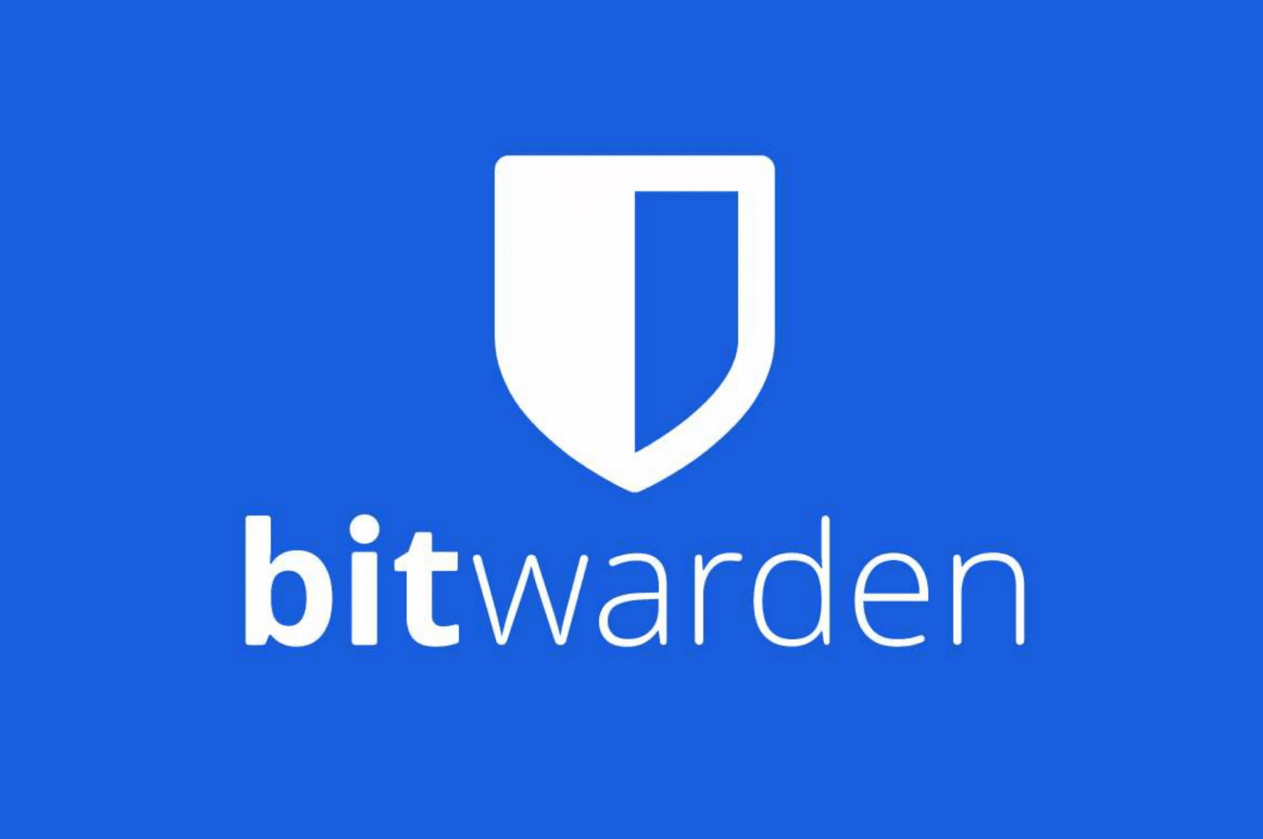 passwortmanagment-bitwarden das Logo der Firma bitwarden