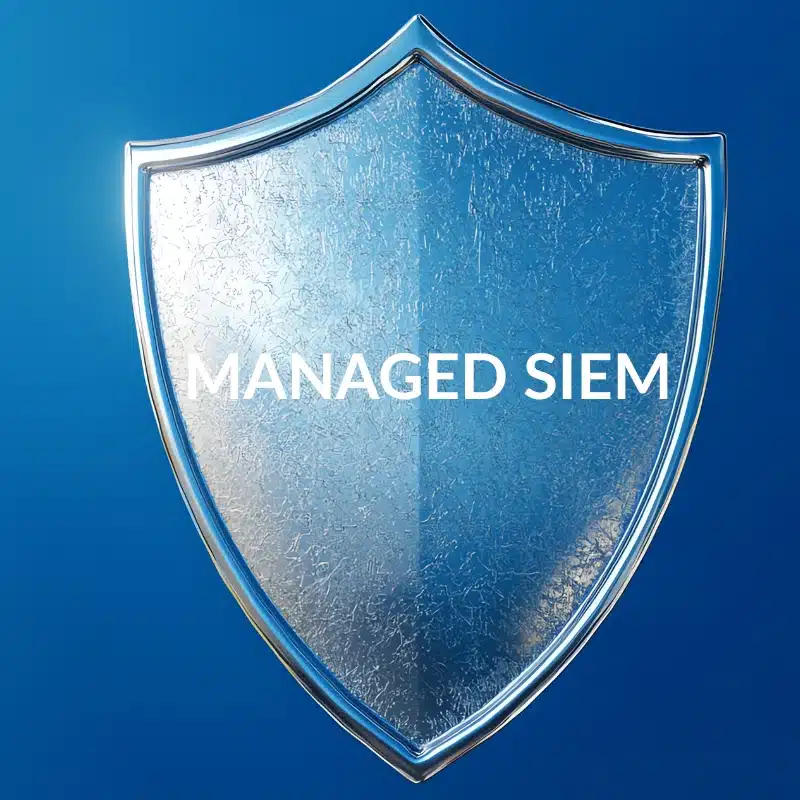 Managed SIEM Beitragsbild, Schild mit Schriftzug